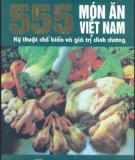 Ebook 555 món ăn Việt Nam - ĐH. Thương mại Hà Nội