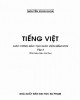 Giáo trình Tiếng Việt (giáo trình đào tạo giáo viên mầm non) trình (Tập 2): Phần 1