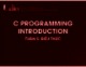 Bài giảng C Programming introduction: Tuần 5 - Biểu thức