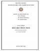 Giáo trình Hóa học phân tích: Phần 1 - Trường ĐH Công nghiệp Quảng Ninh