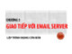 Bài giảng Lập trình mạng căn bản - Chương 5: Giao tiếp với email server