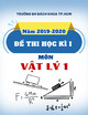 Đề thi học kì I môn Vật lý 1 năm học 2019 – 2020 có đáp án (Đề thi số: 2229)