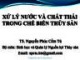 Bài giảng Xử lý nước và chất thải trong chế biến thủy sản: Chương 1 - TS. Nguyễn Phúc Cẩm Tú