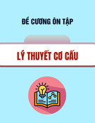 Đề cương ôn tập môn Lý thuyết cơ cấu
