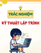 Câu hỏi trắc nghiệm môn Kỹ thuật lập trình