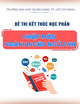 Đề thi kết thúc học phần Nhập môn ngành Ngôn ngữ anh