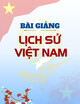 Bài giảng Lịch sử Việt Nam – Bài 4: Phong trào cách mạng Việt Nam từ đầu thế 2 kỷ XX đến 1929