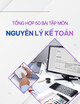 Tổng hợp 50 bài tập môn Nguyên lý kế toán