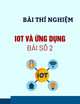 Bài thí nghiệm môn IoT và ứng dụng - Bài số 2
