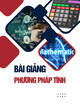Bài giảng Phương pháp tính - Chương 6: Giải số phương trình vi phân