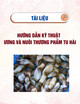 Tài liệu Hướng dẫn kỹ thuật ương và nuôi thương phẩm tu hài (Lutraria philippinarum)